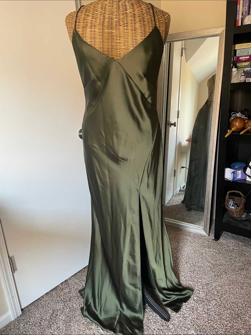 After Six 6854 Charmeuse Slip Dress